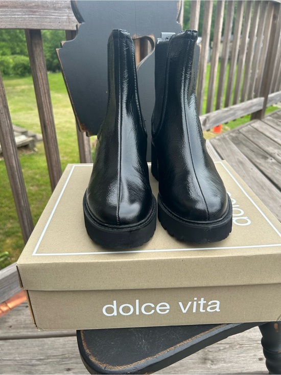 Dolce Vita Shoes - Dolce Vita Women's Black Patent Hawk H2O Boots
